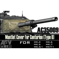 Centurion Mantlet Cover Type B (vinyl) 1:35
