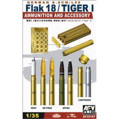 8.8cm L/56 FlaK18/Tiger I 1:35