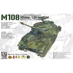 M108 US Self-propelled 105mm/L30 Howitzer 1:35