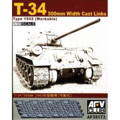 T-34 500mm Workable Track Links 1:35