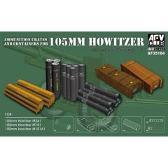 105mm Howitzer Ammo & Accessories 1:35