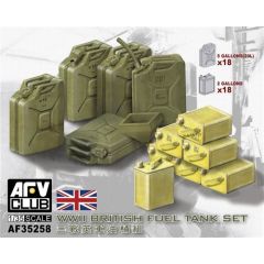 British WWII Fuel Tank Set 1:35