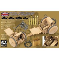 WW2 British Rota Trailer with 2-Pounder Ammo Set 1:35