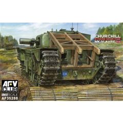 Churchill Mk IV AVRE w/Fascine Carrier Frame 1:35