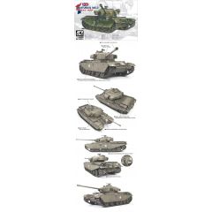 British Army Centurion Mk 3 (Korean War) 1:35