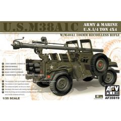 M38A1C w/ Recoilless Rifle 1:35