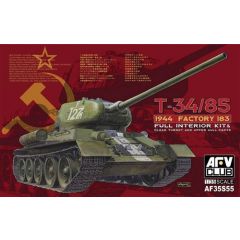 T-34/85 Mod 1944 Factory No.183 w/ Transp Turret 1:35