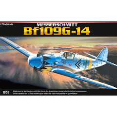 Plastic Kit Academy PKAY12454 1653 1:72 Scale Me Bf 109G-14