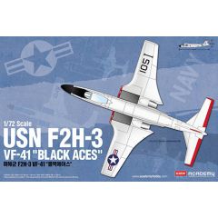 Banshee F2H-3 USN VF-41 Black Aces 1:72