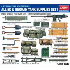 Allied & German Tank Supplies Set 1 1:35