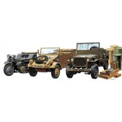 1310 WWII Ground Vehicle Set 1:72