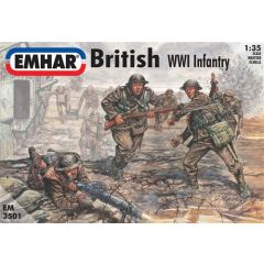 British Tank Crew & Infantry WWI Figures 1:35