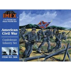 Confederate Infantry 1:72