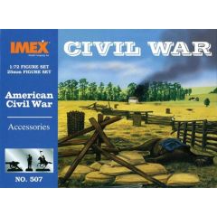 Civil War Accessories 1:72