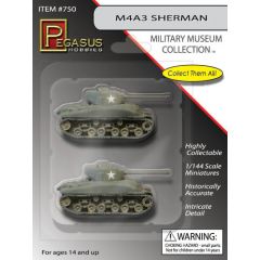 M4A3 Sherman (qty 2) 1:144