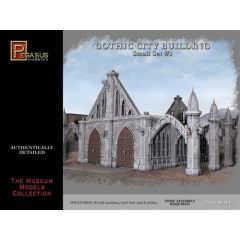 Gothic City Building Small Set 1 28mm