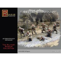 French WWII Infantry 1:72