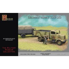 German Army Trucks (2 per box) 1:72
