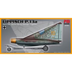 Plastic Kit SMC  Lippisch P.13a (includes towing trolley) 1/72