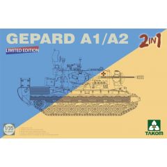 Takom 1/35 German Flakpanzer 1 Gepard A1/A2 SPAAG 2-in-1 kit