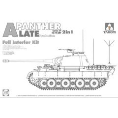SdKfz 171/267 Panther A Late w/ interior 2 in 1 1:35