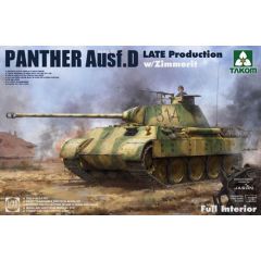 SdKfz 171 Panther Ausf D Late w/ Zimmerit & full interior 1:35