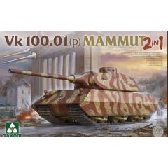 Takom German VK 100.01 (p) Mammut - WWII super-heavy concept tank 2-in-1 kit