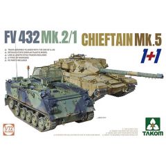 FV432 Mk 2/1 & Chieftain Mk 5 1+1 1:72