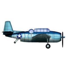 TBF Avenger (qty 18) 1:700