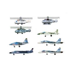 Russian Naval Aircraft Set 1 (qty 32) 1:700