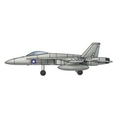 F/A-18C Hornet (qty 12) 1:700