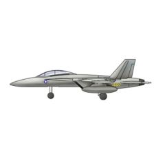 F/A-18F Super Hornet (qty 12) 1:700