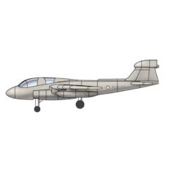 EA-6B Prowler (qty 12) 1:700