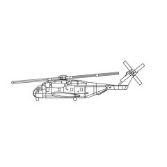 CH-53E Super Stallion (qty 3) 1:700