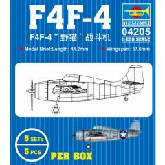 F4F Wildcat (qty 5) 1:200