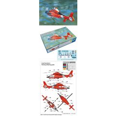 US Coast Guard HH-65C Dolphin Helicopter 1:35