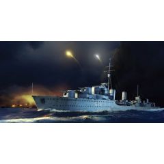 HMS Zulu Destroyer 1941 1:350