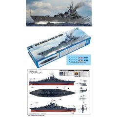 USS California BB-44 1945 1:700