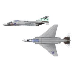 F-4J Phantom (qty 6) 1:350