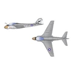 A-6E Intruder (qty 6) 1:350