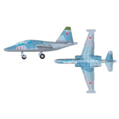 Sukhoi Su-25UTG Frogfoot (qty 6) 1:350