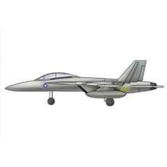 F/A-18F Hornet (qty 6) 1:350