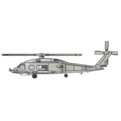 SH-60B Seahawk (qty 6) 1:350