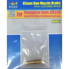 85mm Gun Muzzle Brake for PKTM09536 1:35