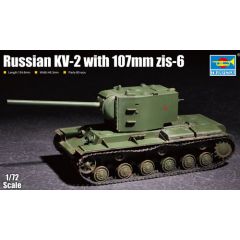 Russian KV-2 w/ 107mm ZiS-6 1:72