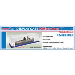 Display Case 501x149x121mm w/Mirror Base 