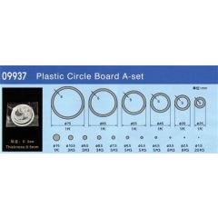 Disc & Circle Asst A (0.5mm plasticard) 