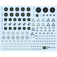 R.O.C Low Visibility Coating Decals 1:35