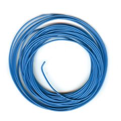 Peco PL-38 Electrical Wire 3 Amp 16 Strand - 7 metres - Blue