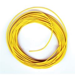 Peco PL-38 Electrical Wire 3 Amp 16 Strand - 7 metres - Yellow